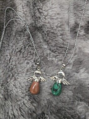 Angel Gemstone Necklaces